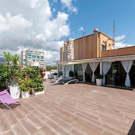 Ferienwohnung Atico Con Enorme Terraza Y Chill Out Particular Benidorm Exterior foto