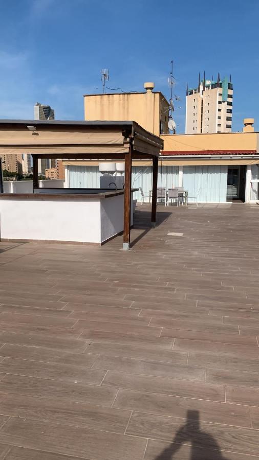 Ferienwohnung Atico Con Enorme Terraza Y Chill Out Particular Benidorm Exterior foto